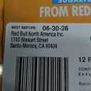 Red Bull Amber Edition Sugar Free Energy Drink, Strawberry Apricot, with 114mg Caffeine plus Taurine & B Vitamins, 12 Fl Oz, 6 Packs of 4 Cans (Pack of 24), Best By 06/30/26