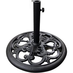 Black Powder Coated Umbrella Stand