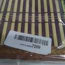 UPKOCH Wicker Picnic Basket for 2 Woven Basket with Double Swing Handles Wicker Basket for Fruit and Food for Outdoor Picnic