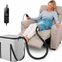Ice Machine for Hip After Surgery, Cold Therapy Machine for Hip Replacement Recovery with Remote Control, Quiet Ice Therapy System with 18QT Portable Cooler for Pain Relief & Swelling Reduction