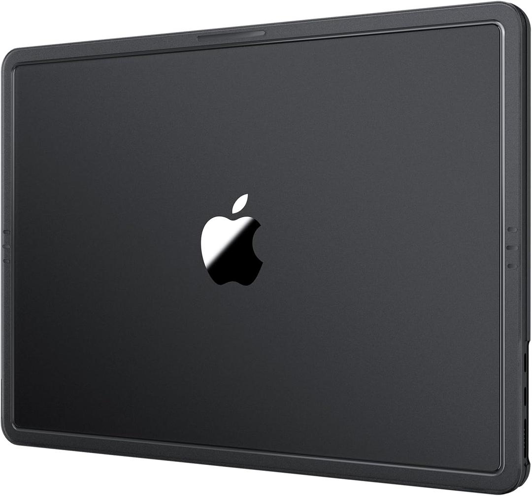 Soonjet Compatible with MacBook Air 13 inch Case M5 M4 M3 M2 2026 2025-2022, Release Model A3449 A3240 A3113 A2681, [Anti-Crack Upgrade] Hard Shell Laptop Cover for MacBook Air 13.6 inch  Space Black