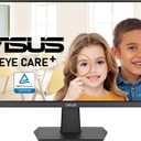 ASUS 24 Inch Frameless Monitor - 23.8-inch viewable, IPS, Full HD, 100Hz, 1080P, 1ms, Adaptive-Sync, for Working and Gaming, Flicker Free, HDMI, VESA Mountable, Tilt - VA24EHF