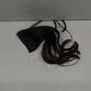 Invisible Hairpin Real Remy Human Hair Clip in Hair Extensions Weft One Piece Short Hair Pieces for Women with Thinning Hair Add Hair Volume Length Fluffy 10 Inch #1B Black