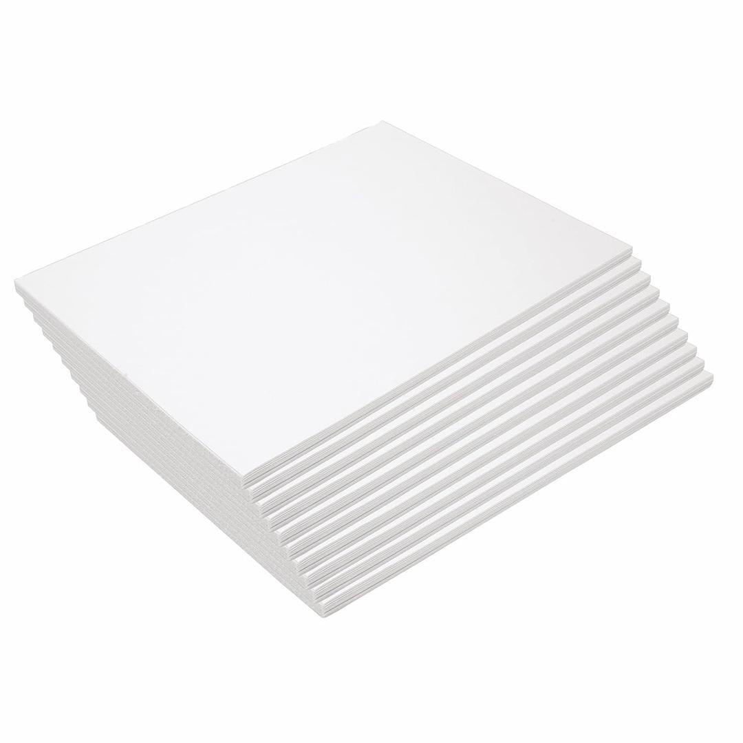 Colorations 9" x 12" Mediumweight White Construction Paper, 500 Sheets
Bulk Pack Art Paper, Arts & Crafts, School Supplies, Drawing, Coloring, Painting, 3D Art Paper