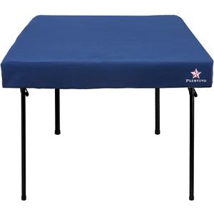 Game Table Cover - Mahjong, Poker, Bridge - Machine Washable Felt - 36" x 36" Blue