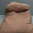 EVERGRACE Luxury Velvet Quilt Set King Size, Diamond Quilted Lightweight Velvet Comforter for All Season, Ultra Soft Oversized Bedspread Coverlet Bedding Set with 2 Pillow Shams, Gold Caramel (KING/CAL.KING (108" x 96"))