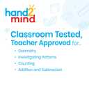 hand2mind Wood Blocks, Counting Cubes for Kids Math, 1 Inch Blocks for Preschool Crafts, Early Math Manipulatives for Preschool, Classroom Supplies for Teachers Elementary (Pack of 100)