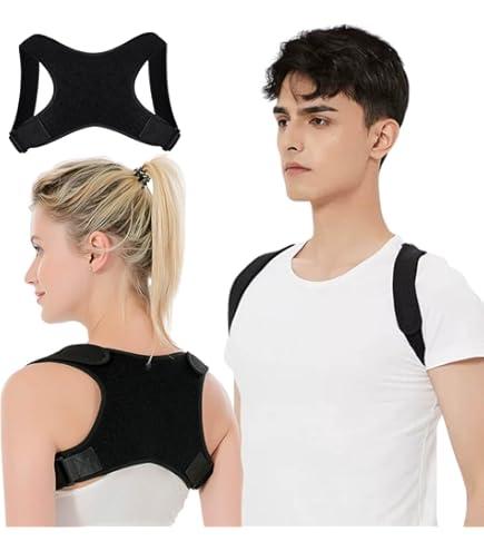 Posture Corrector for Women and Men (Black)