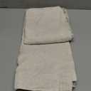 jinchan Weslie Boho Curtains for Bedroom Sage Green Vintage Floral Farmhouse Curtains 84 Inches Long Linen Drapes for Living Room Embroidered Light Filtering Drapes Sage on Beige 2 Panels