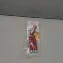 KitchenAid Classic Multifunction Can Opener and Bottle Opener Easy to Use, Razor Sharp Stainless Steel Cutting Wheel, Soft Ergonomic Handles, Soft Red (8.34-Inch)