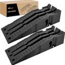 Nilight Car Ramps, Portable 6.7" Car Lift Ramp Heavy Duty Vehicle Service Ramp for Home Garage Maintenance, 13,000lb. GVW Capacity Per Pair