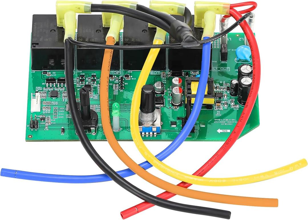 100093769 Water Heater Electronic Control Board Energy-Efficient Replacement Parts, Control Panel Cover Kit for Home & Commercial Use