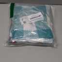 Homaxy 100% Cotton Waffle Weave Check Plaid Dish Cloths, 12 x 12 Inches, Super Soft and Absorbent Dish Towels Quick Drying Dish Rags, 6-Pack, Black & Grey