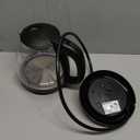 Elite Gourmet EKT1001 Electric 1.0L BPA-Free 1100W Glass Kettle Cordless 360 Base, Stylish Blue LED Interior, Handy Auto Shut-Off Function  Quickly Boil Water For Tea & More, Black