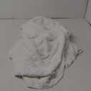 JOOJA Baby Blanket Neutral Muslin Swaddle Blankets for Newborns Soft Fuzzy Receiving Blankets Reversible Toddler Blanket Cream White 47"x47"