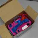 Growsun Electric Balloon Pump Air Inflator Portable Automatic Dual Nozzle Balloon Blower 110V 600W for Birthday Baby Shower Balloons Party Decorations (Rose Red)