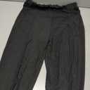 Women's Sexy See Through Sheer Mesh Pants Leggings High Waist Casual Sweatpants Tights (XL)