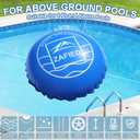 15' x 15' Air Pool Pillow for Above Ground Swimming Pool, Pool Pillows for Closing Winter Covers, Heavy-Duty Cold Resistant Vinyl Material Air Poolpillow, Rope Included