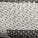 Garvee Outdoor Rug 10x14 Large Waterproof Plastic Straw Rug Reversible Portable Camping Rug Grey White Panel for Patio Porch RV Balcony