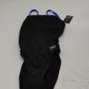 Speedo Women's Swimsuit One Piece Endurance+ Flyback Solid Adult Team Colors (32, Black/Blue)