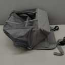 Maliton Changing Table Diaper Organizer - Baby Hanging Diaper Stacker Nursery Caddy Organizer for Cribs Playard Baby Essentials Storage - Hold 52+ Diapers - 18.5" x 10.5" x 8" (Gray) (Grey)