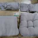 Storkcraft Premium Hoop Glider & Ottoman (White/Gray) GREENGUARD Gold Certified Nursery Glider, Solid Wood Craftsmanship, Smooth-Gliding Nursery Chair and Ottoman, Award-Winning, No Manual