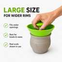 Large Pottery Rim Cone Shaper for Clay, Ceramic Rim Tool for Bowls and Mugs