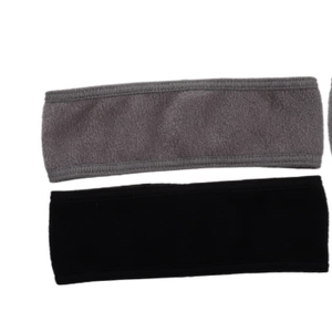 FRCOLOR 2pcs Face Washing Hair Band Comfortable Stretchable Headwraps for Bathing Black Grey Hair Accessories for Women Girls (1 Count (Pack of 1), Assorted Colorx2pcs)