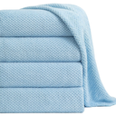Extra Large Bath Towel Sheet Set 35x70 Inches - Oversized Bath Towels Set, Large Microfiber - Quick Dry,Lightweight,Super Soft,Highly Absorbent Towel Set for Bathroom,Hotel,SPA,Pack of 4(Turquoise)