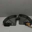 Voldra Corner Shower Caddy Suction Cup, 2 Pack Corner Shower Shelves No Drilling, Aluminum Upgrade Suction Cup Shower Organizer with Towel Bar & Hooks Removable Bathroom Storage Rack(Gray)