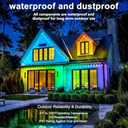 Permanent Outdoor Lights,300FT RGB Eave Light,IP67 Waterproof Lighting for House,Smart LED with App/Remote Control for Outdoor Decor,Garden Decor,Party,Holiday