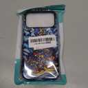 Case for iPhone 17 Pro,Hybrid Dual Protection Soft TPU Hard PC Shockproof Cover Anti Scratch Slim Protective for Men Women Case for iPhone 17 Pro Christmas Tree Stained Glass Design