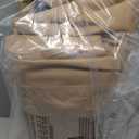 ULTCOVER Waterproof Patio Chair Cover 2 Pack Outdoor Lounge Deep Seat Single Lawn Chair Covers 32W x 34D x 34H inches (Brown)