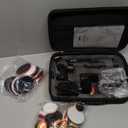 SPTA Cordless Mini Polisher, 12V Cordless Multi Polisher, Micro Cordless Scratches Killer Car Polisher RO/DA Mini Auto Machine Sets With Polishing Pad And Wool Pads for polishing, Sanding and Cleaning