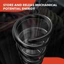 A-Premium 2Pcs Rear Suspension Coil Spring Set Compatible with Toyota Matrix 2003-2013 & Pontiac Vibe 2003-2010 1.8L 2.4L, Driver and Passenger Side, Replace# 4823102700, 48231AB010