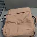 Taygeer Travel Backpack for Women, Carry On Backpack with Water Bottle Pocket & Shoe Pouch, TSA 15.6inch Laptop Mochila Flight Approved, Nurse Bag Casual Daypack for Weekender Business Hiking, Pink (Large)