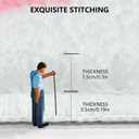 Valentines Heart Bath Mat for Bathroom Decor, Valentine's Day Bathroom Rugs Non Slip Absorbent, Soft Fluffy Microfiber Bath Rug, for Bath, Tub, Shower or Sink Mats Washable, 17x24n, White