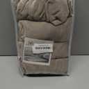 H.VERSAILTEX Dining Chair Covers Stretch for Dining Room Set of 4 Parson Chair Slipcovers Protectors, Soft Thick Solid Velvet Fabric Washable, Taupe