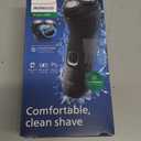 Philips Norelco Shaver 2400 Series, Wet and Dry Electric Shaver, Pop-up Trimmer, P-Cap, Deep Black, Model X3001/90