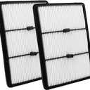 2-Pack Engine Air Filter Fits for Hyundai Ioniq 2017-2022 & Kia Niro 2017-2026 1.6L Air Filter Replacement 28113-G2100 28113G2100 Accessories