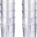 New Star Foodservice | Restaurant-Grade Beverage Tumblers (Clear (Set of 12), 8 oz)