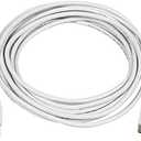 Monoprice 15-Feet USB 2.0 A Male to Mini-B 5pin Male 28/24AWG Cable with Ferrite Core (Gold Plated), White (108636)