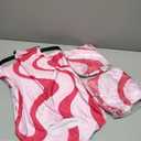 Sherr 3 Pieces Travel Luggage Cover Suitcase Protector Anti Scratch Suitcase Washable Baggage Covers (S/medium/l, Pink Theme, Pink)