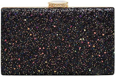 CARIEDO Women's Sparkling Clutch Purse Elegant Glitter Evening Bags Bling Evening Handbag for Dance Wedding Party Prom Bride