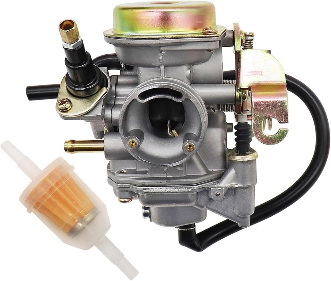 for Carbman Carburetor Fit for Yamaha for Raptor 90 for ATV for 90cc Four Stroke Carb 2009 2010 2011 2012 2013