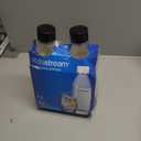 SodaStream Black 1L Slim Carbonating Bottles Twin Pack, Pack of 2