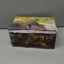 SUNLONG Solar Powered Spot Lights Outdoor Waterproof 2 in 1 Bright Solar SpotLights Power Adjustable for Flag Yard Flagpole Landscape Dusk to Dawn 2 x Spots Warm White