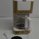 West Bend - 12-Cup White-Gold Hot & Iced Coffee Maker - CMWB12WG13