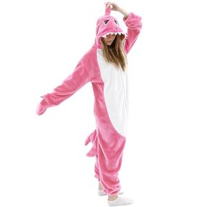 vavalad Shark Onesie Adult Shark Halloween Costumes Cosplay XL