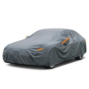16 Layers Car Cover Waterproof All Weather, Heavy Duty Outdoor Car Cover Universal Fit Sedan Toyota Camry, Tesla Model 3, Honda Accord, Nissan Altima, Kia K5/Stinger, Hyundai Sonata